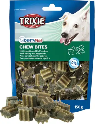 Ласощі Trixie Denta Fun Chew Bites для собак, петрушка та м'ята, 150 г: додаткове фото 3