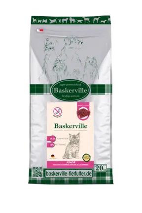 Baskerville KF Getreidefrei Junior Сухий корм для кошенят, 20 кг