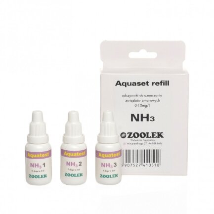 Реагент Zoolek Aquaset refill NH3 (1051)