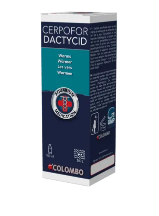 Засіб проти внутрішніх і зовнішніх глистів риб CERPOFOR DACTYCID 100 ML-500 L (A5010755)