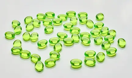 Кольорові камінчики Resun MagicBeans, салатові