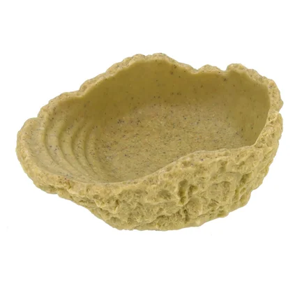 Поїлка та миска для купання Hobby Drinking Bowl M ochre 150мл. 14x11x5см (36277): додаткове фото 2