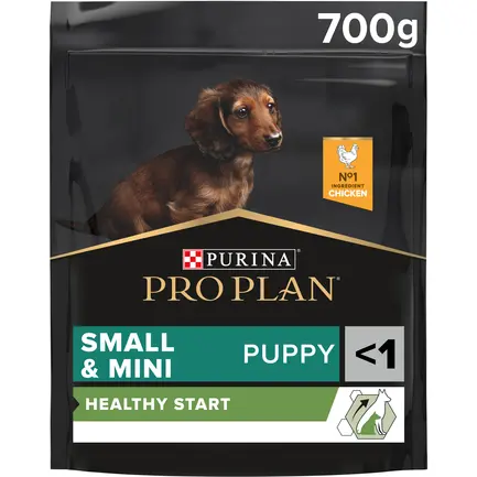 Сухий корм PRO PLAN Small & Mini Puppy <1 Healthy Start для цуценят дрібних порід з куркою 700 г: додаткове фото 6