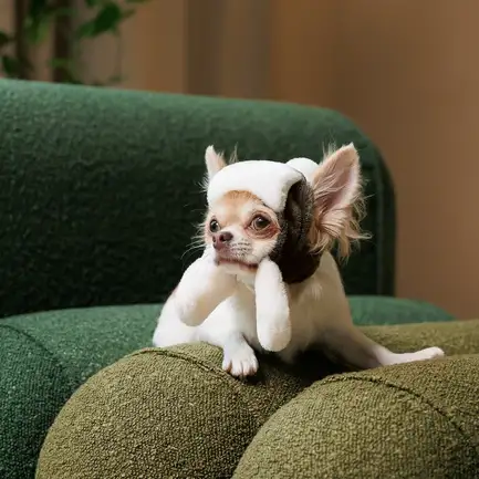 Шапка Pet Fashion Bubo для собак, розмір M, хакі: додаткове фото 4