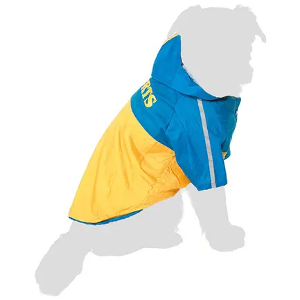 Flamingo Raincoat 2in1 ФЛАМІНГО 2в1 СПОРТИВНИЙ ПЛАЩ І ДОЩОВИК одяг для собак 48 см