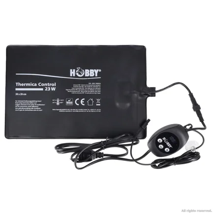 Нагрівальний мат водонепроникний з контролером Hobby Thermica Control 23 Ват IP67 30x20см (37126): додаткове фото 2