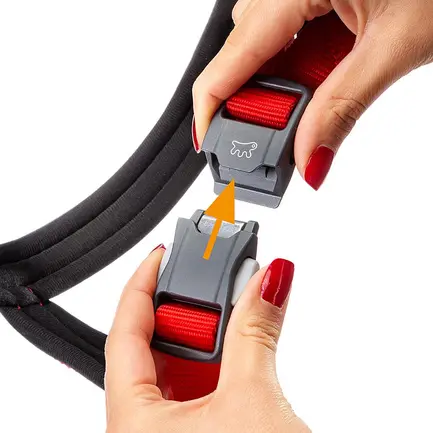 Ferplast DAYTONA CROSS P L HARNESS RED Шлея для собак: додаткове фото 8
