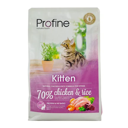 Сухий корм Profine Kitten для кошенят, з куркою та рисом, 2 кг: додаткове фото 3