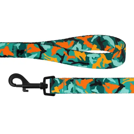 Повідець для Собак BronzeDog Urban Camo Нейлоновий Зелений M: додаткове фото 2