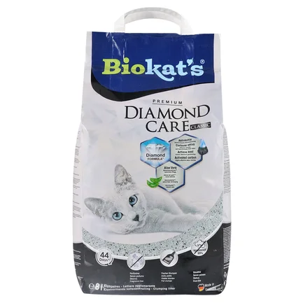 Наповнювач Biokats Diamond Classic для котячого туалету, бентонітовий, 8 л: додаткове фото 3