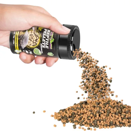 Корм і вітаміни для хижих рептилій Repti-Zoo Reptile Pellets 100мл.: додаткове фото 2