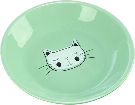 Миска Trixie пласка керамічна для котів 0,2 л d 14 см: додаткове фото 2