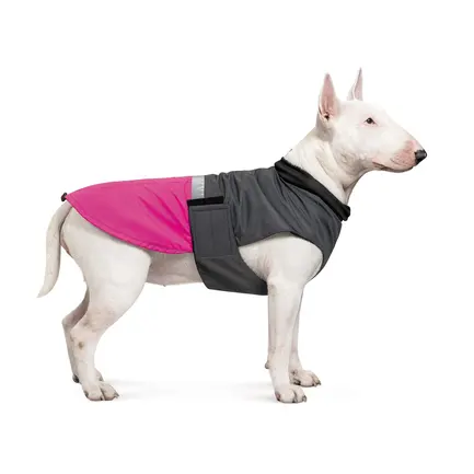 Попона Pet Fashion «Roy» для собак, розмір 2XL, малиново-сірий: додаткове фото 3