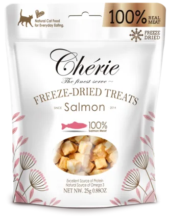 Cherie Freeze Dired for Cat Salmon Ласощі для котів з лосося с/м 25 г