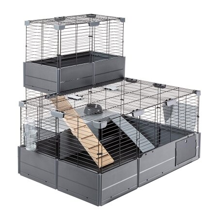 Ferplast CAGE MULTIPLA DOUBLE BLACK Клітка для гризунів — Фото 6