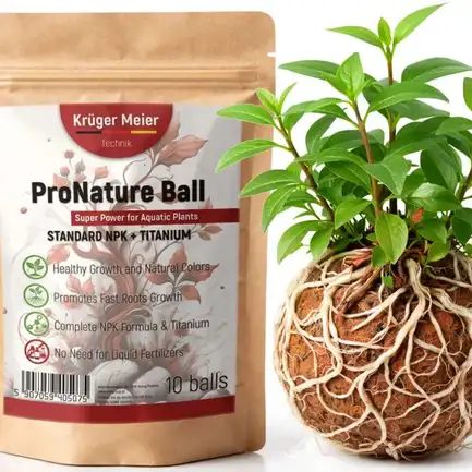 Поживні кульки Kruger Meier ProNature Ball 10 для акваріумних і тераріумних рослин: додаткове фото 4
