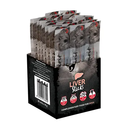 AS DOG Sticks Liver (н/в ласощі з печінки, палички x30) 300г.