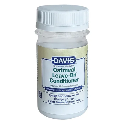Davis Oatmeal Leave-On Conditioner ДЕВІС ВІВСЯНЕ БОРОШНО суперзволожувальний кондиціонер для собак і котів, концентрат 0,05 л