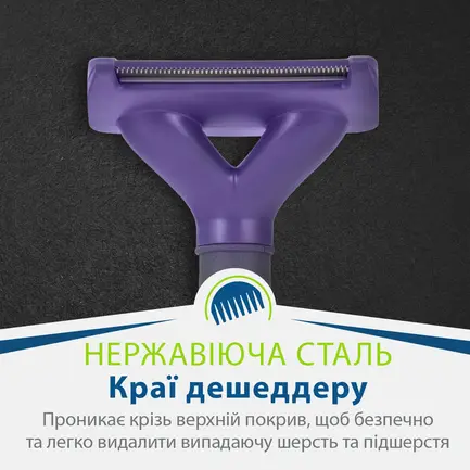Фурмінатор FURminator для котів із короткою шерстю, розмір L: додаткове фото 9