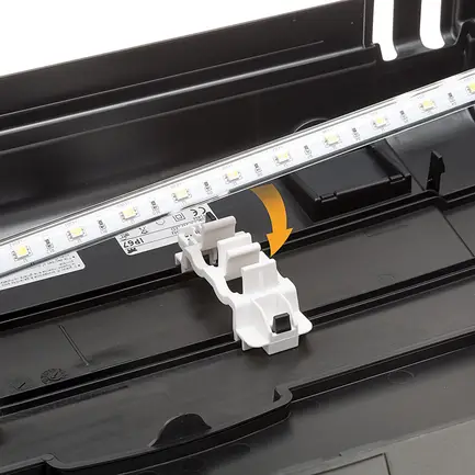 Ferplast CAPRI 50 LED Акваріум скляний з LED-освітленням, чорний: додаткове фото 10
