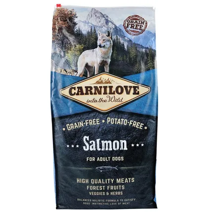 Сухий корм Carnilove Salmon для дорослих собак всіх порід, лосось, 12 кг: додаткове фото 3