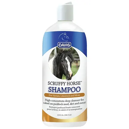 Davis Scruffy Horse Shampoo ДЕВІС СКРАФФІ шампунь для собак, коней 0,946 л