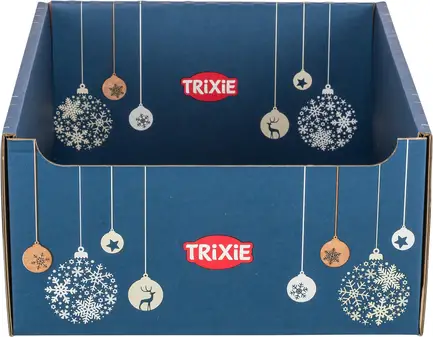Короб Trixie для ласощів картонний з різдвяним принтом 30,5х15,5х36 см: додаткове фото 2