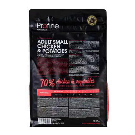 Сухий корм Profine Adult Small для дорослих собак дрібних порід, з куркою та картоплею, 2 кг: додаткове фото 5
