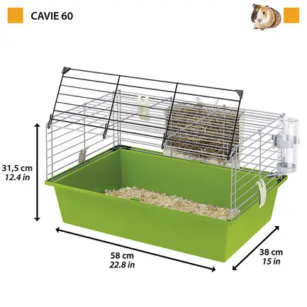 Ferplast CAGE CAVIE 60 Клітка для середніх гризунів: додаткове фото 2