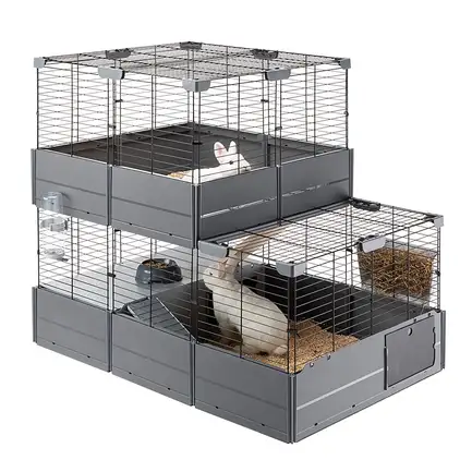 Ferplast CAGE MULTIPLA DOUBLE BLACK Клітка для гризунів: додаткове фото 5