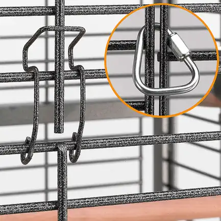 Ferplast EXPERT 70 Вольєр для птахів сірий: додаткове фото 5