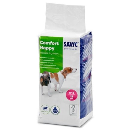 Savic Comfort Nappy САВІК КОМФОРТ НАППІ підгузки для собак T2