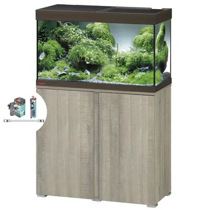Акваріумний комплект Eheim vivaline LED 126 1x10.6W (LED) bronze з тумбою (0613002)