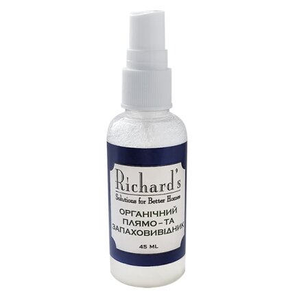 SynergyLabs Richard’s Organics Stain &amp; Odor Eliminator РІЧАРДС ОРГАНІКС КИЛИМ ТА ОББИВКА органічний засіб для виведення плям і запахів 0,045 л