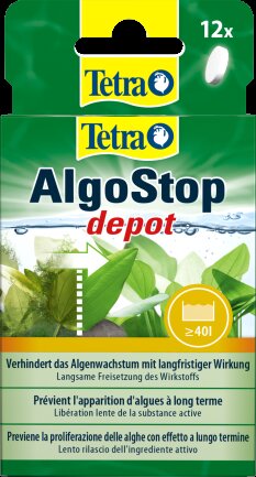 Засіб Tetra Algostop проти водоростей в акваріумі, 12 таблеток на 240 л