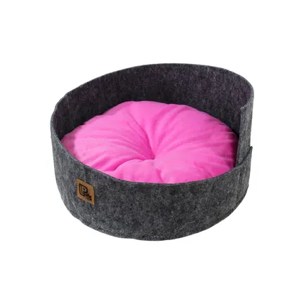 Лежанка «Джаз» № 2, сіра., Lucky Pet, 40х40х22: додаткове фото 2