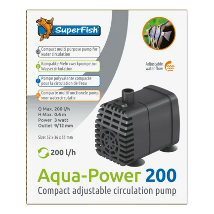 Помпа SF AQUAPOWER 200 - 200 L/H (A7030873): додаткове фото 3
