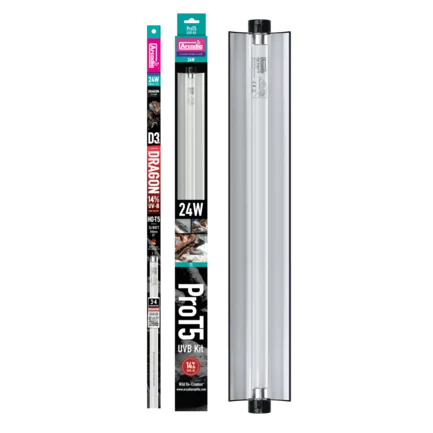 ARCADIA PRO T5 UVB KIT DRAGON 14% UVB 24 WATT (R2100300) ультрафіолетова лампа для рептилій: додаткове фото 3