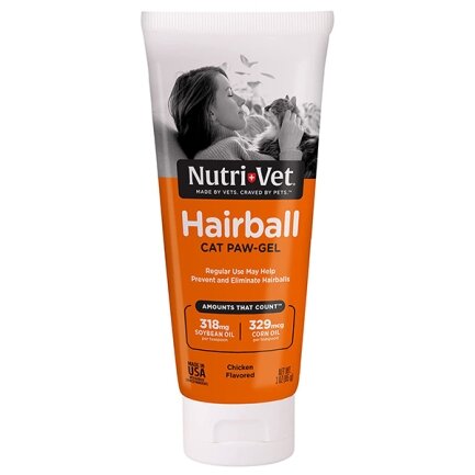 Nutri-Vet Hairball Chicken НУТРІ-ВЕТ ВИВЕДЕННЯ ШЕРСТІ КУРКА гель для котів 0,089 л