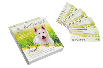 Біо контроль (BioControl) біокраплі з протипаразитарним ефектом для собак великих порід 3 мл, MODES: додаткове фото 2