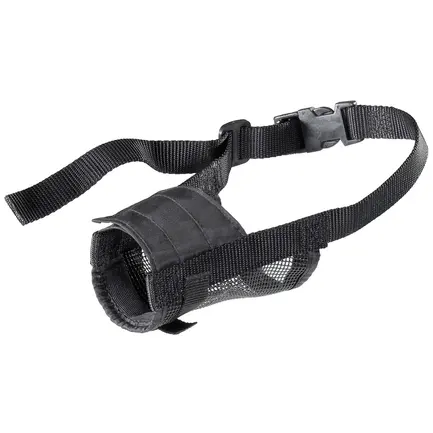 Ferplast MUZZLE NET M Намордник нейлон чорний