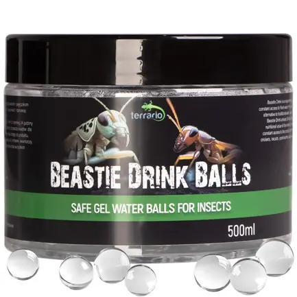 Вода в кульках для комах Terrario Beastie Drink Balls 500мл.: додаткове фото 8