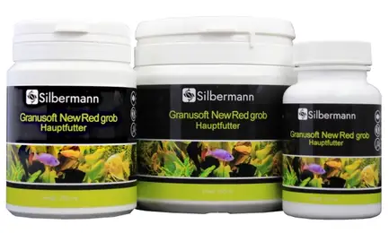 Корм Silbermann Granusoft New Red coarse 250 ml (SIS119a) гранули 3,0 мм для акваріумних риб
