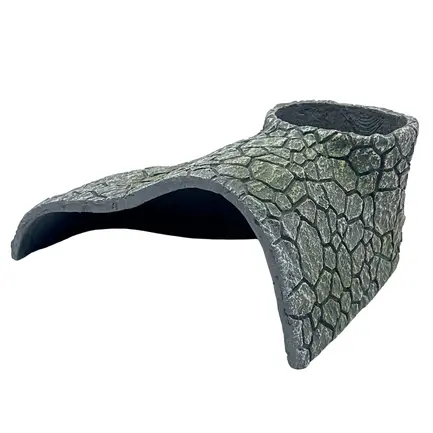 Декорація Hobby Cracked Rock Cave 2 19x14x8см для акваріума і тераріуму (41793): додаткове фото 3