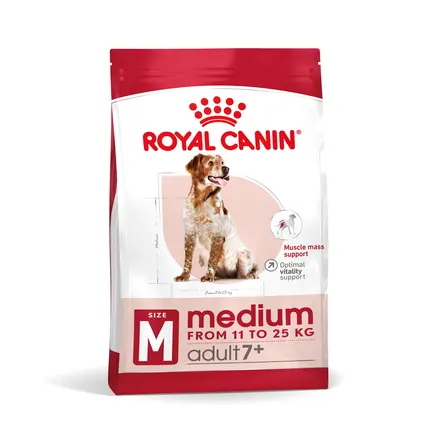 Сухий корм Royal Canin MEDIUM ADULT 7+ для собак зрілого віку середніх порід 4 кг