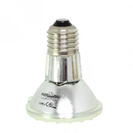 Лампа галогенова точкового нагріву UVA Repti-Zoo Spot lamp 35W (PAR2035): додаткове фото 3