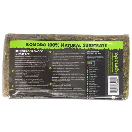 Живий мох Komodo Habitat Moss 100г 4.5л (83030): додаткове фото 2