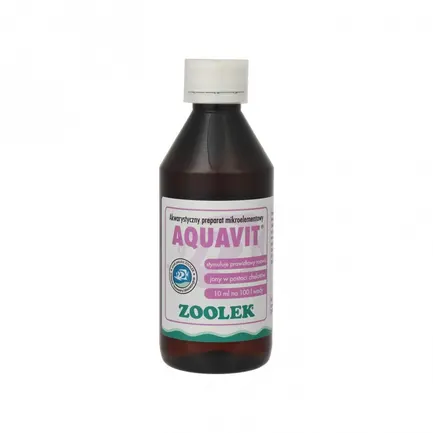 Мікроелементна добавка Zoolek Aquavit 250мл (0118) для акваріума з 13 біоелементами