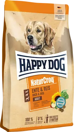 Сухий корм Happy Dog Naturcroq Duck&amp;Rice для дорослих собак з качкою та рисом, 11 кг