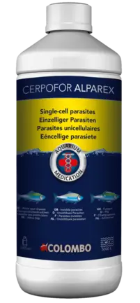 Засіб проти іхтіофтиріозу та інших інфузорій CERPOFOR ALPAREX 1000 ML /5000 L (A5010744)